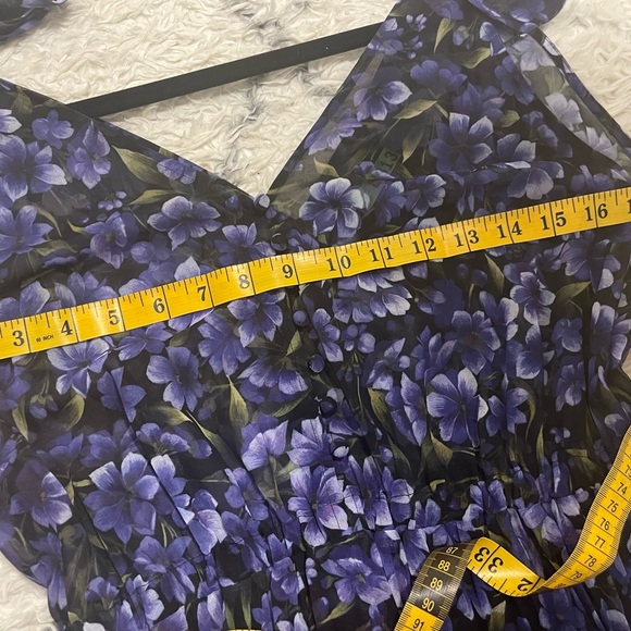 The Kooples -size 4- chiffon floral print summer dress - Picture 7 of 13